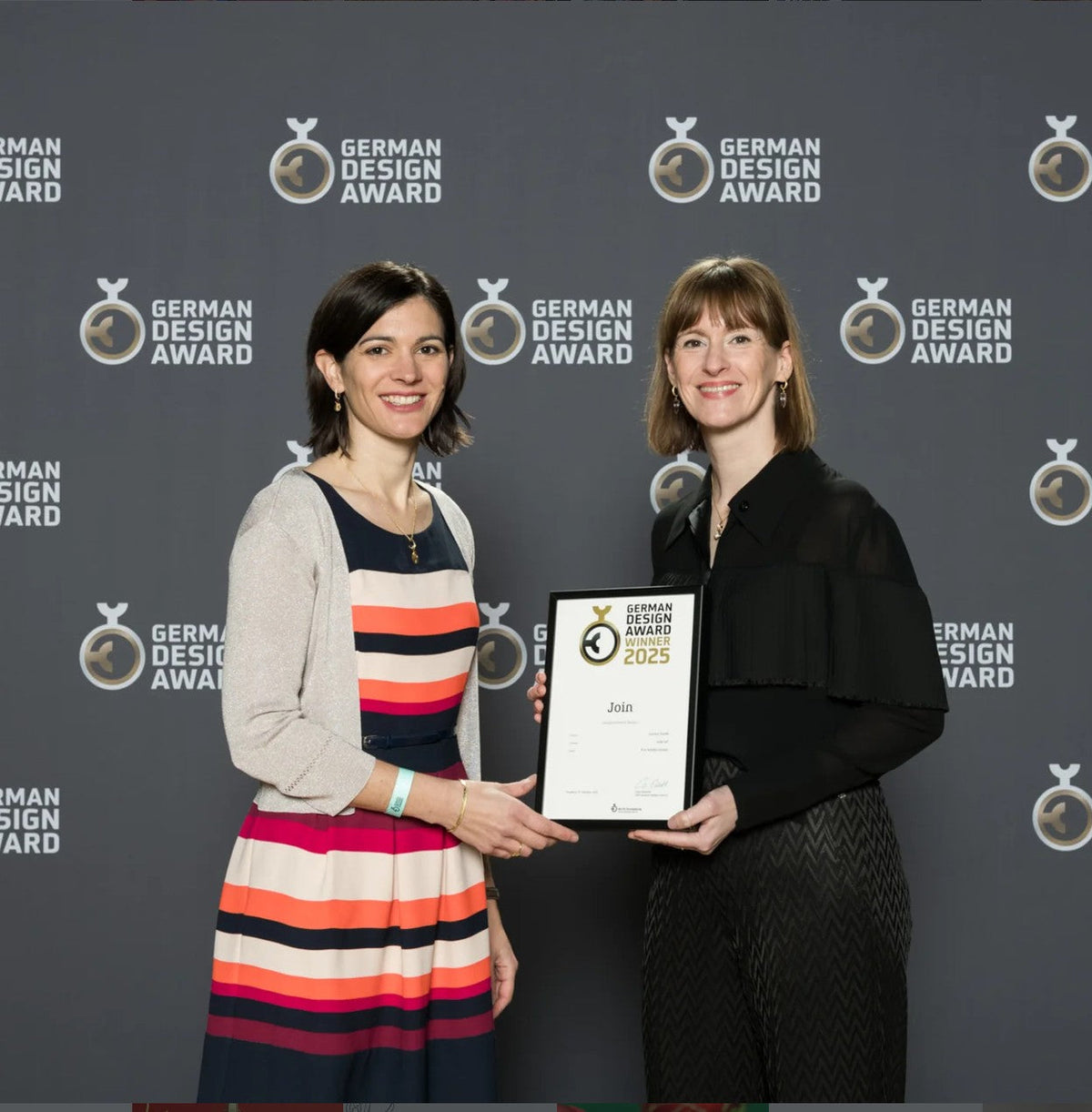 Winner German Design Award 2025 - Auszeichnung für unsere JOIN-Kollektioin